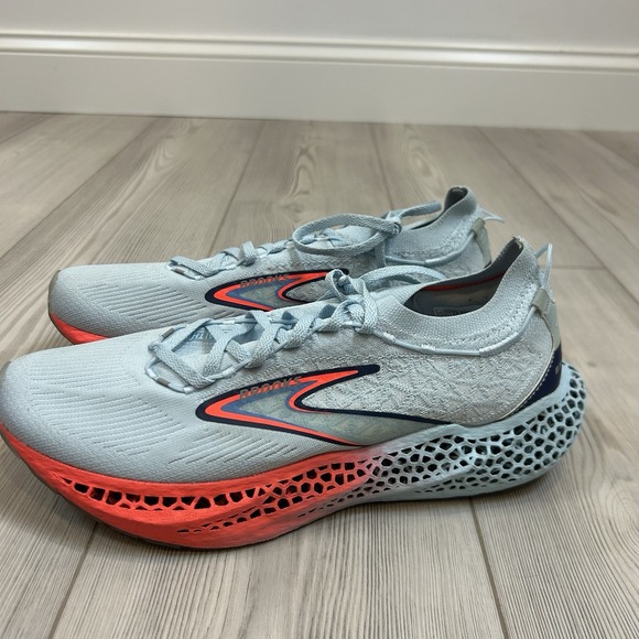 Brooks Mens Limited Edition Exhilarate-BL 3D Running Shoe Blue